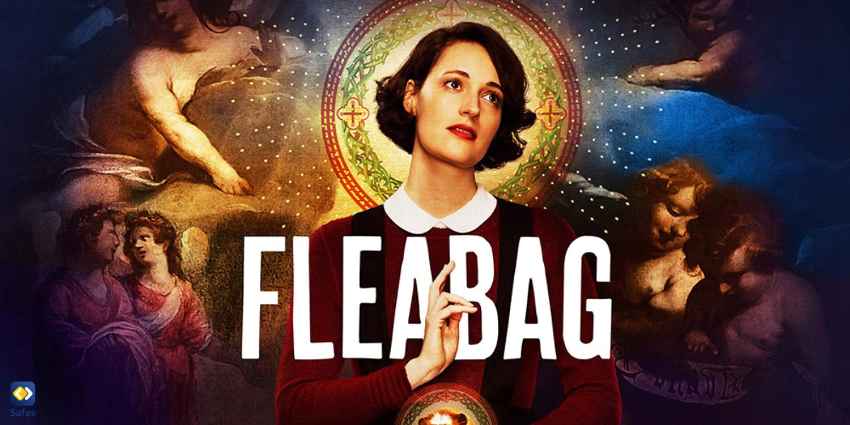 Ausschnitte aus dem Plakat der Fleabag-Serie